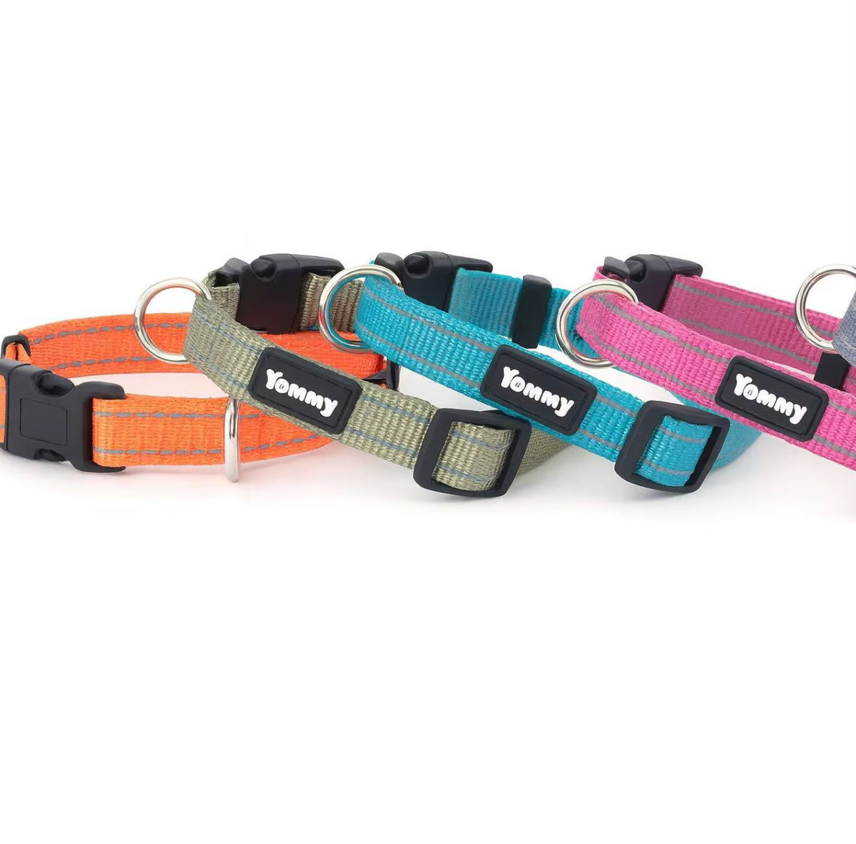 Hundhalsband  Slitstarkt & bekvämt halsband – justerbart med snabbspänne
