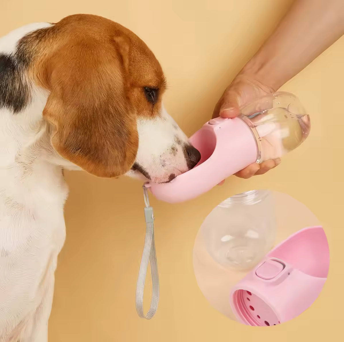 AquaPaw Travel – portabel vattenflaska för hund