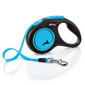 Flexi New Neon bandkoppel blått, 5 m