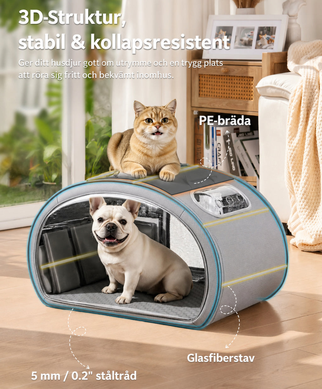 PetCool Capsule kylhuset för husdjur kombinerar smart design