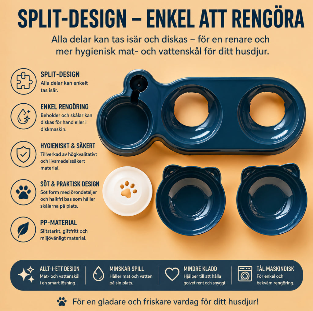 Smart mat- och vattenstation – allt på samma plats