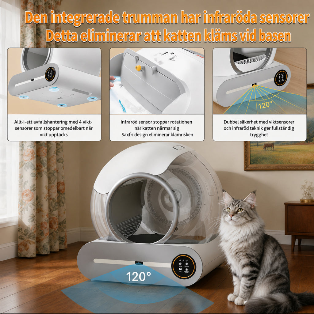 Slipp den dagliga kattlåderutinen – upptäck en smartare och fräschare vardag
